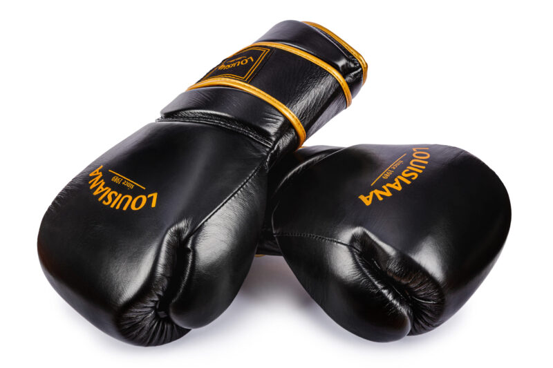 r (18) Rękawice bokserskie Louisiana Royal 2.0 (Royal Black)