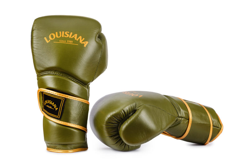 Rękawice bokserskie Louisiana Royal 2 Royal Green premium treningowe zawodowe Rękawice bokserskie Louisiana Royal 2 Royal Green premium treningowe zawodowe