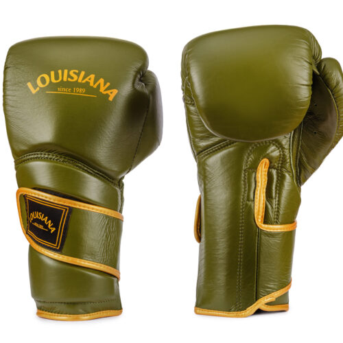 Rękawice bokserskie Louisiana  premium treningowe zawodowe klub wroclaw royal green Rękawice bokserskie Louisiana premium treningowe zawodowe klub wroclaw royal green