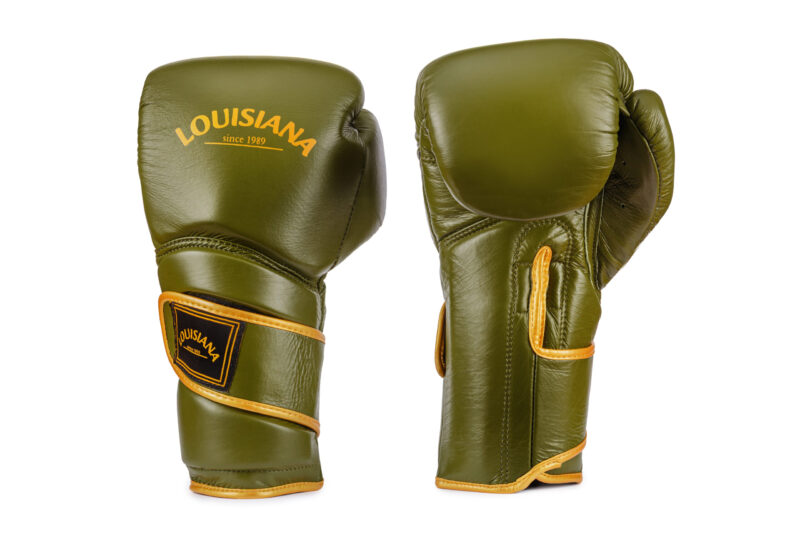 Rękawice bokserskie Louisiana  premium treningowe zawodowe klub wroclaw royal green Rękawice bokserskie Louisiana premium treningowe zawodowe klub wroclaw royal green